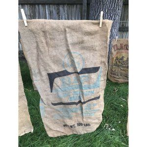 B&P Vintage Burlap Sack Photo Prop 20" x 32" Craft Upholstery